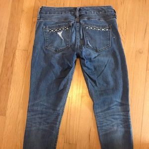 Express jeans with studded detail